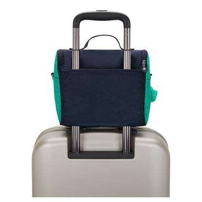 Kipling New Kichirou Crossbody Schoudertas blue green block