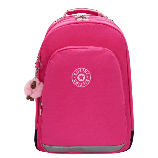 Kipling Class Room Rugzak School - 15" laptopvak - intense rose