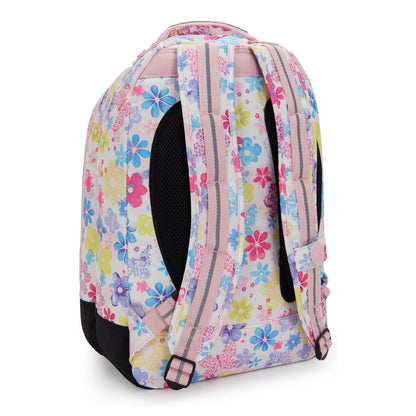 Kipling Class Room Rugzak School - 15" laptopvak - flower stamp