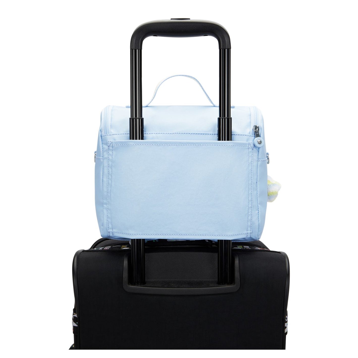 Kipling New Kichirou Crossbody Schoudertas clear sky metallic