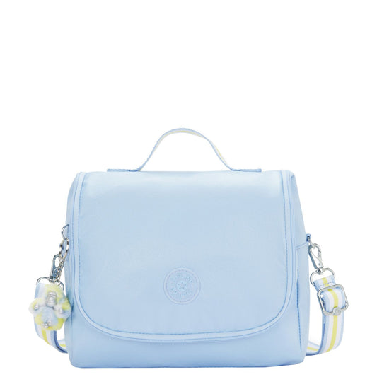 Kipling New Kichirou Crossbody Schoudertas clear sky metallic