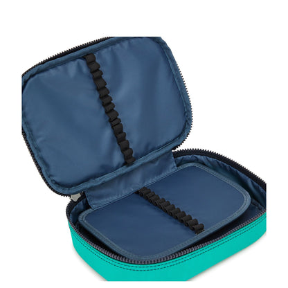 Kipling 100 Pens Etui blue green block