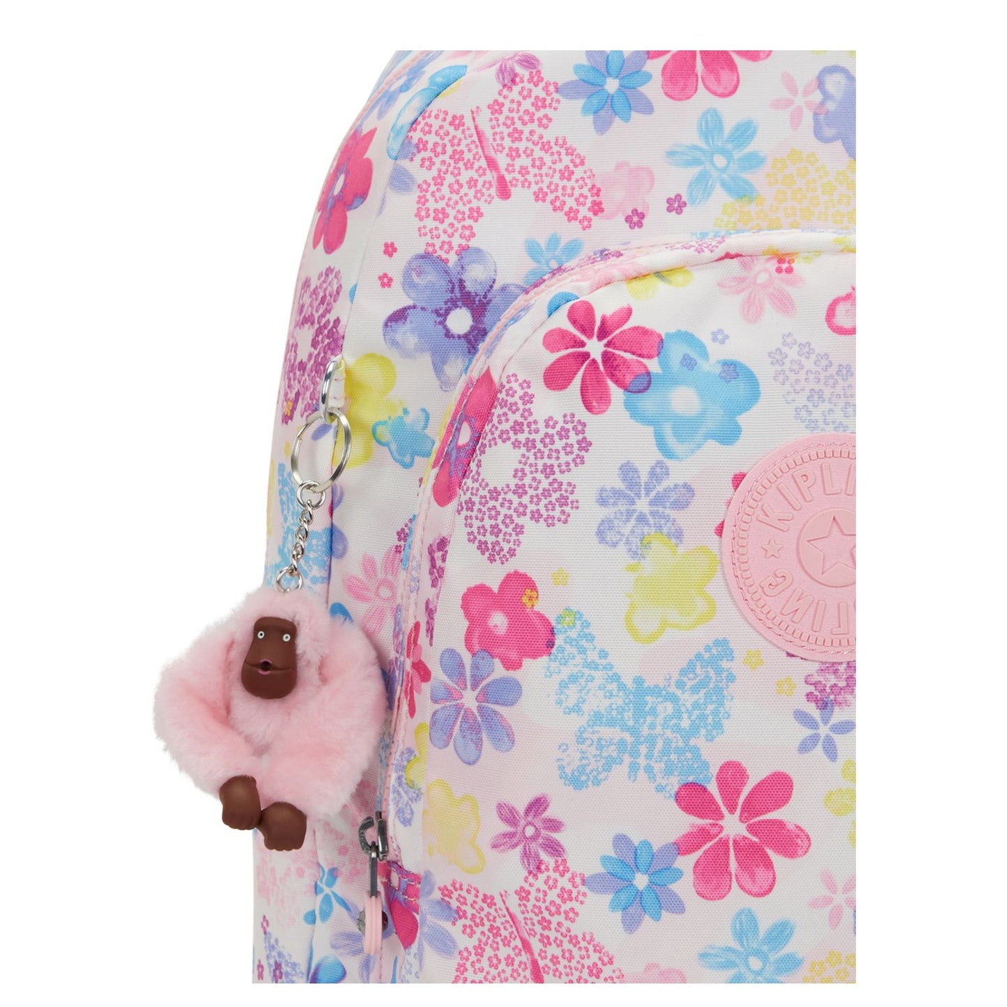 Kipling Class Room Rugzak School - 15" laptopvak - flower stamp
