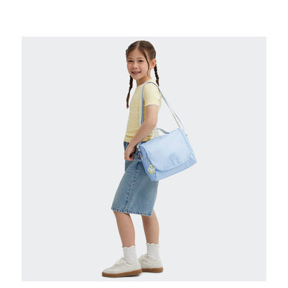 Kipling New Kichirou Crossbody Schoudertas clear sky metallic