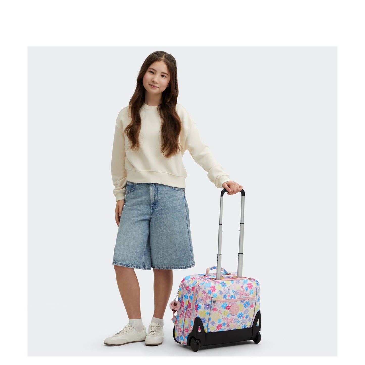Kipling Giorno Handbagage Reistas 41 cm - 25 liter - 13" laptopvak - 38x41x24 cm - flower stamp
