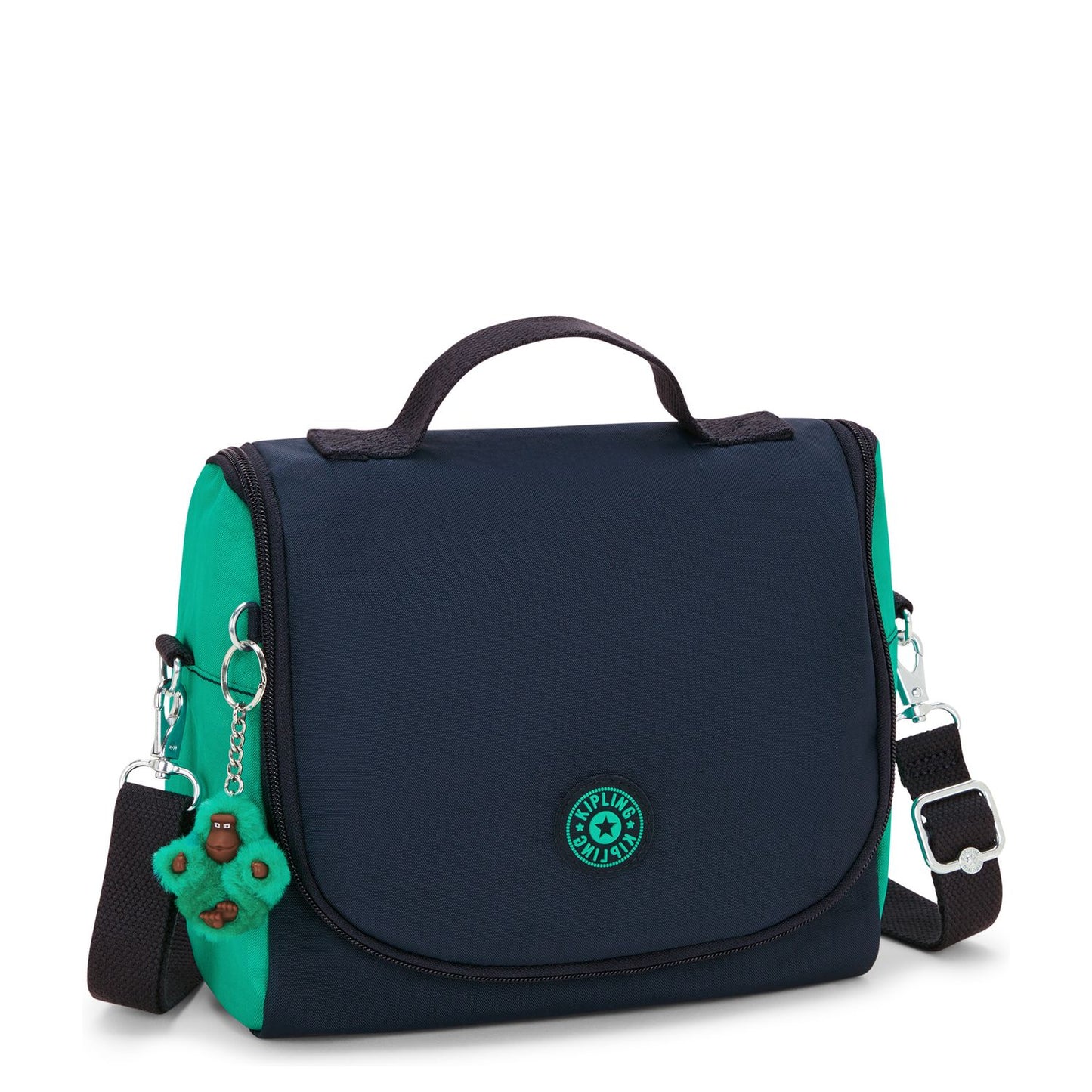 Kipling New Kichirou Crossbody Schoudertas blue green block