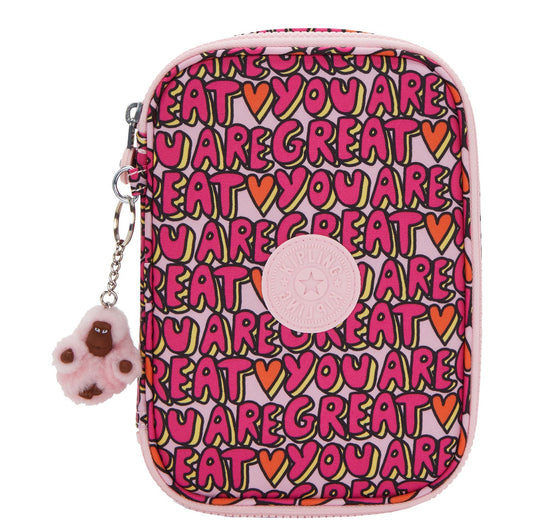 Kipling 100 Pens Etui great print