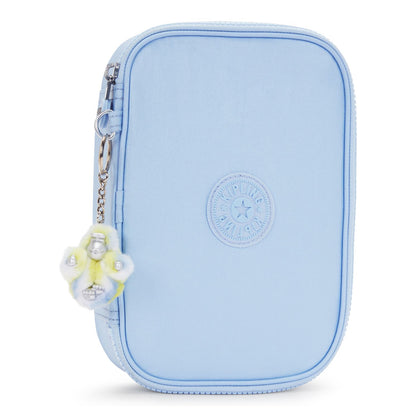 Kipling 100 Pens Etui clear sky metallic