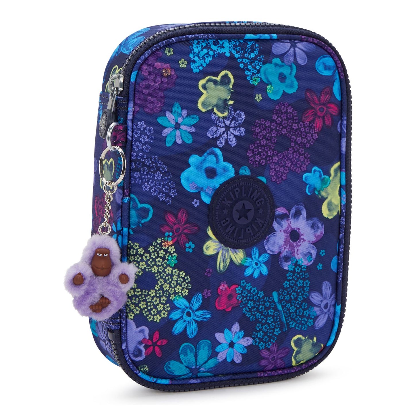 Kipling 100 Pens Etui dark flower stamp
