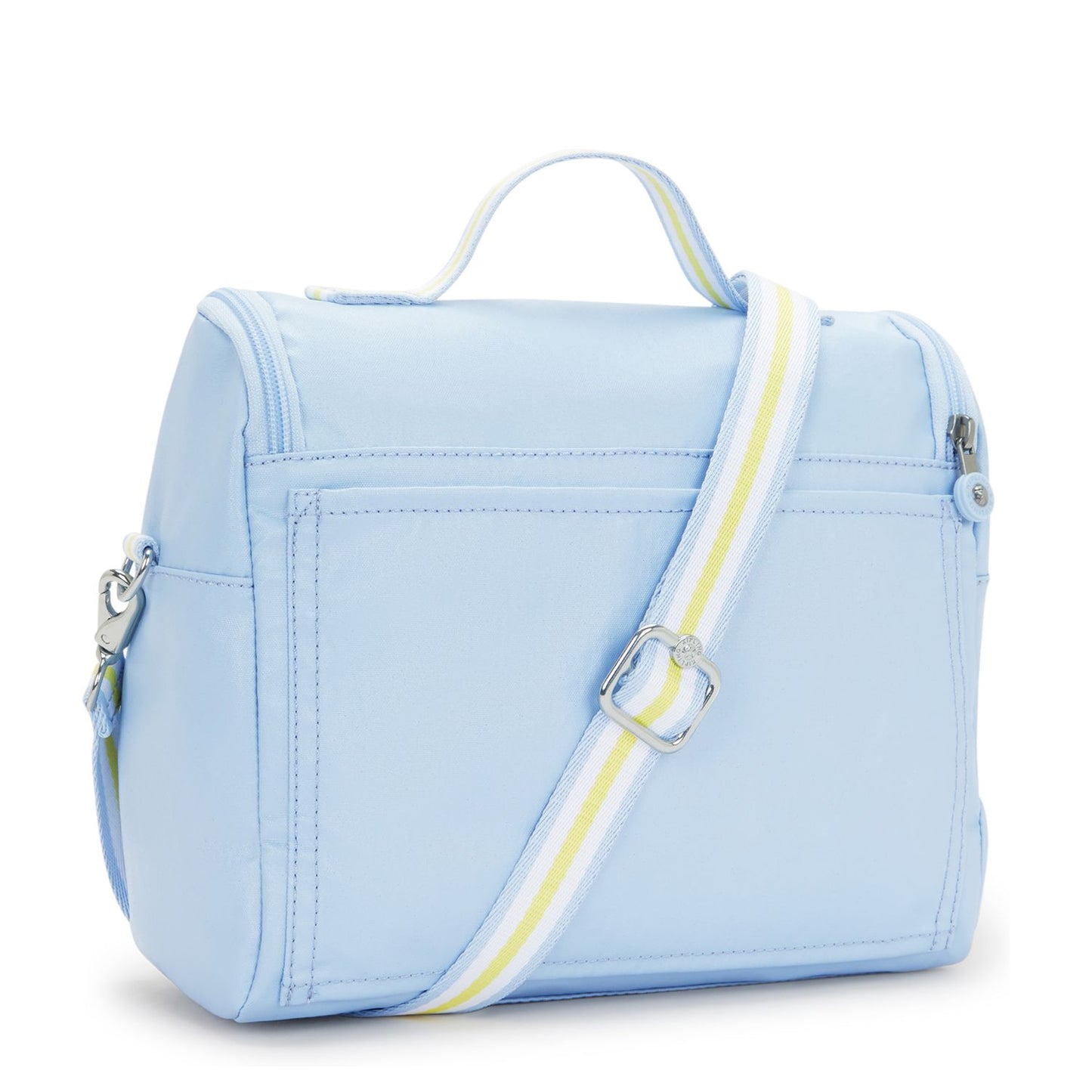 Kipling New Kichirou Crossbody Schoudertas clear sky metallic