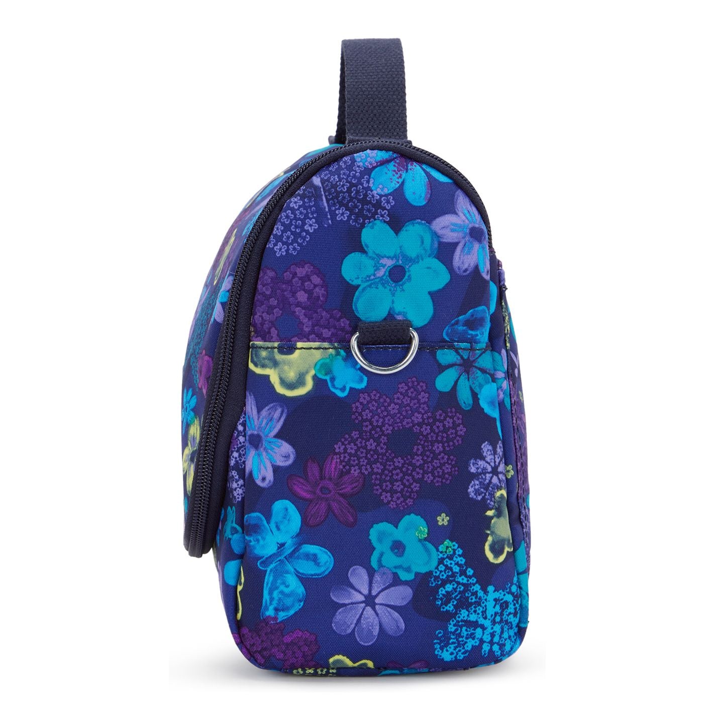 Kipling New Kichirou Crossbody Schoudertas dark flower stamp