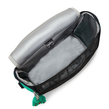 Kipling New Kichirou Crossbody Schoudertas blue green block