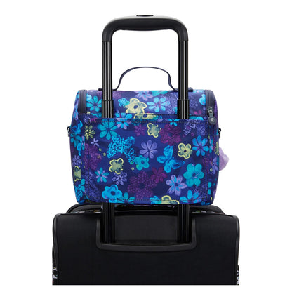 Kipling New Kichirou Crossbody Schoudertas dark flower stamp