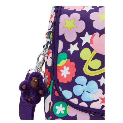 Kipling New Kichirou Crossbody Schoudertas fairy flower