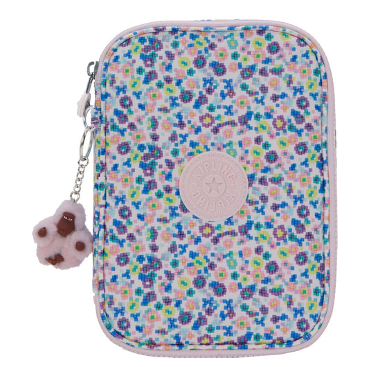 Kipling 100 Pens Etui digi flower print