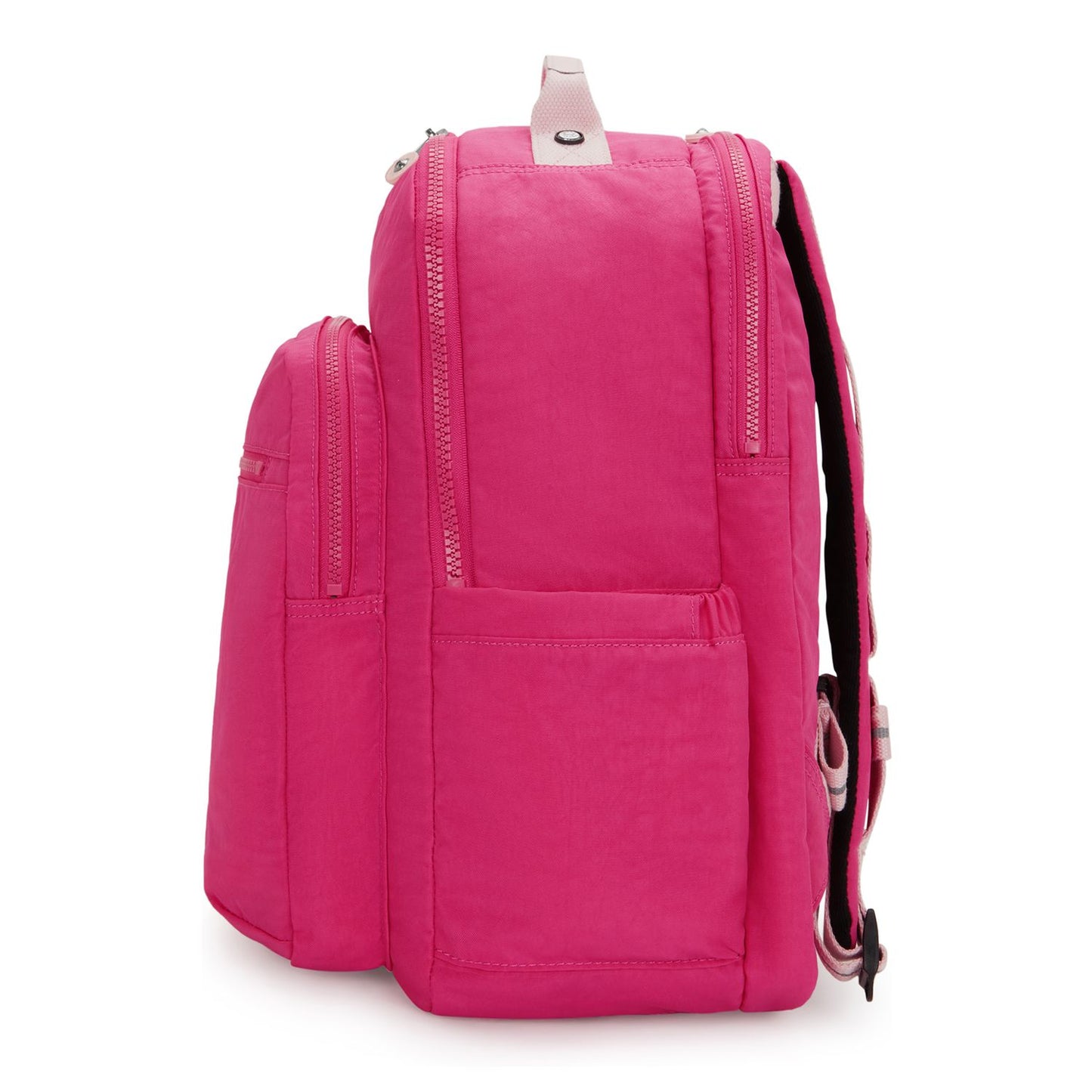 Kipling Seoul College Extra Rugzak School - 15" laptopvak - intense rose