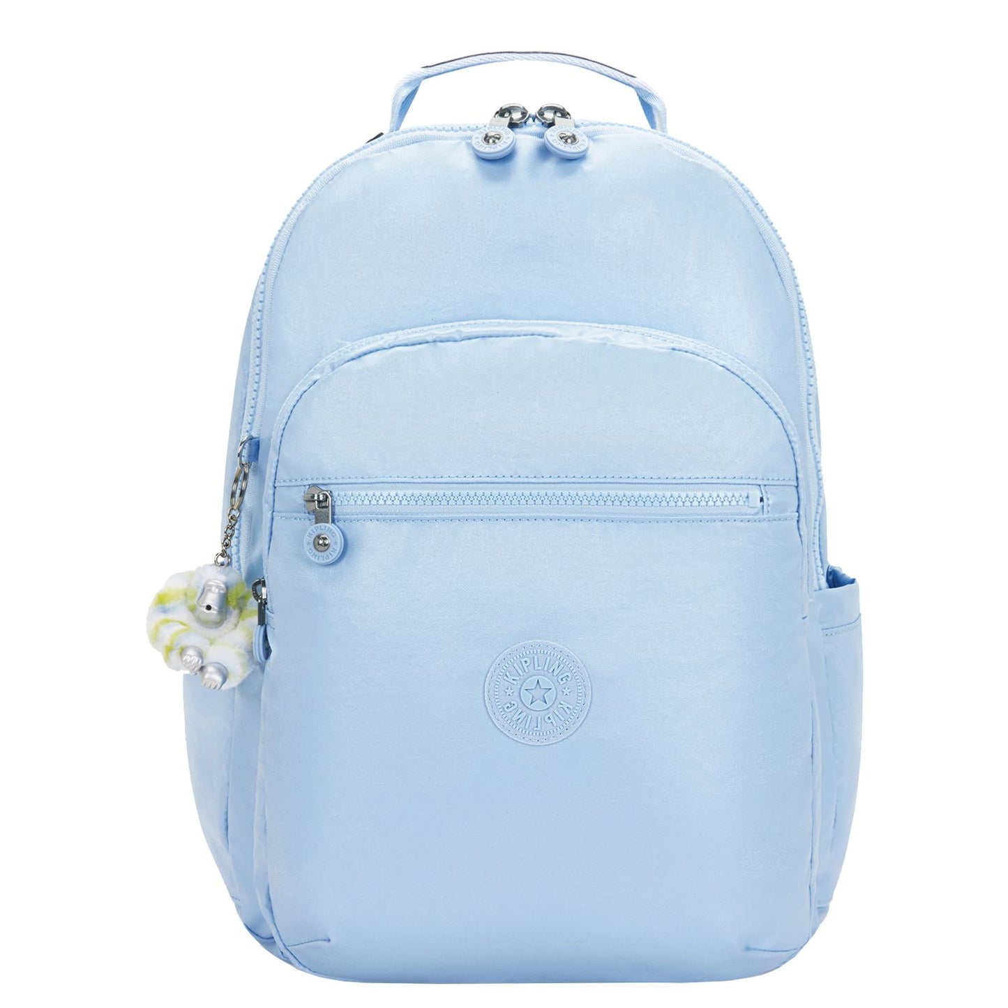 Kipling Seoul College Extra Rugzak School - 15" laptopvak - clear sky metallic