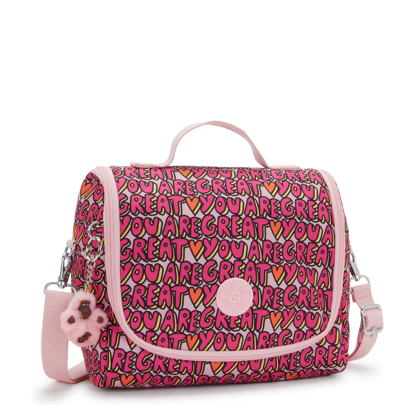 Kipling New Kichirou Crossbody Schoudertas great print