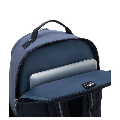 Kipling Seoul College Extra Rugzak School - 15" laptopvak - game grey