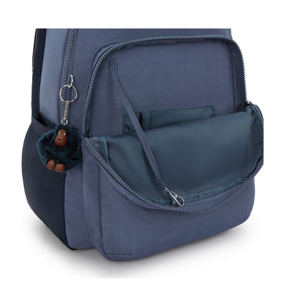 Kipling Seoul College Extra Rugzak School - 15" laptopvak - game grey