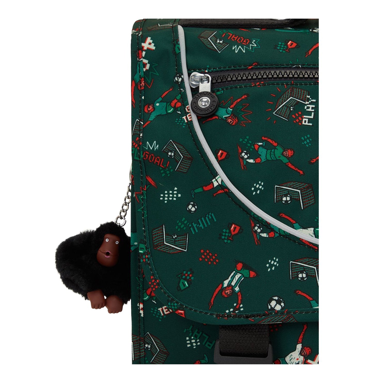 Kipling Preppy Kinderrugzak School soccer print