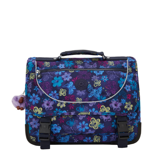 Kipling Preppy Kinderrugzak School dark flower stamp