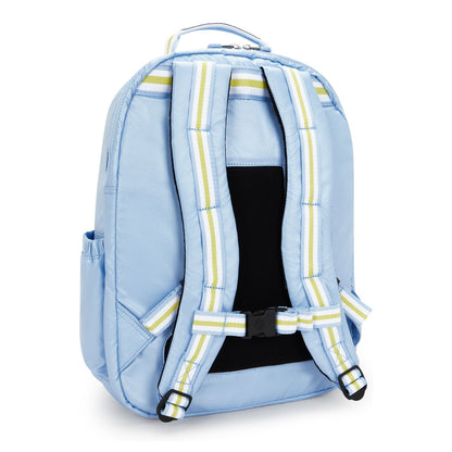 Kipling Seoul College Extra Rugzak School - 15" laptopvak - clear sky metallic