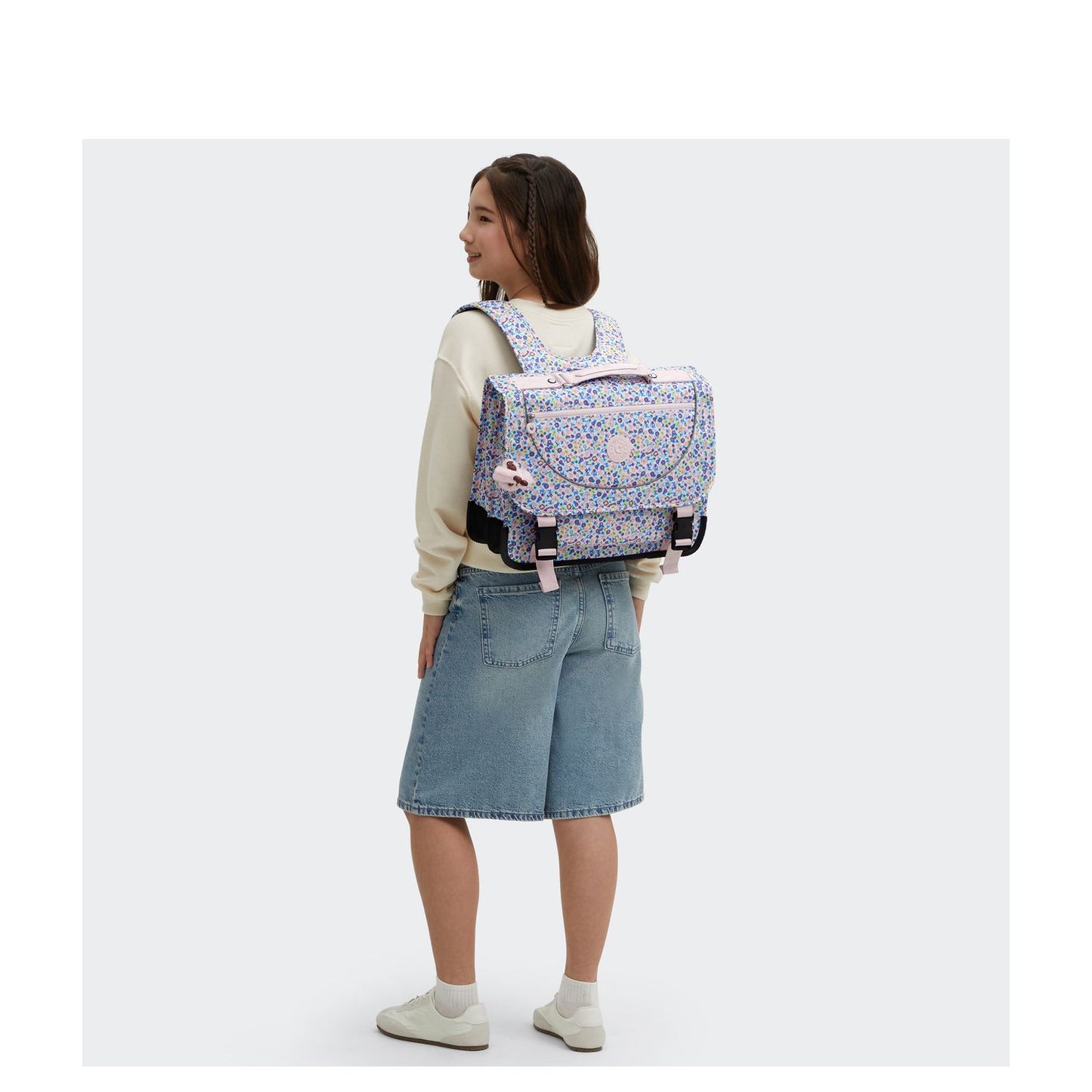 Kipling Preppy Kinderrugzak School digi flower print
