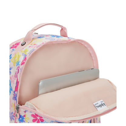Kipling Seoul College Extra Rugzak School - 15" laptopvak - flower stamp