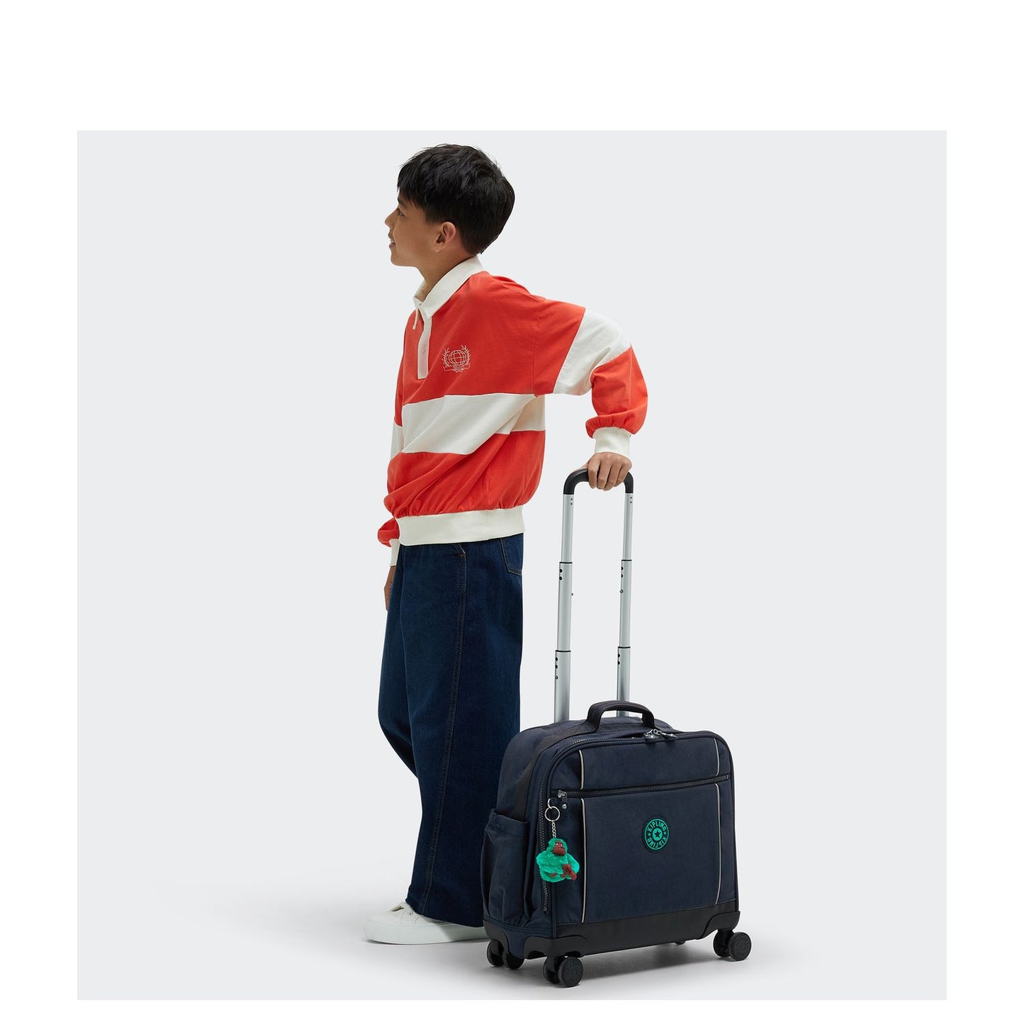 Kipling New Storia Handbagage Trolley 45 cm - 25 liter - 45x40.5x20 cm - blue green block