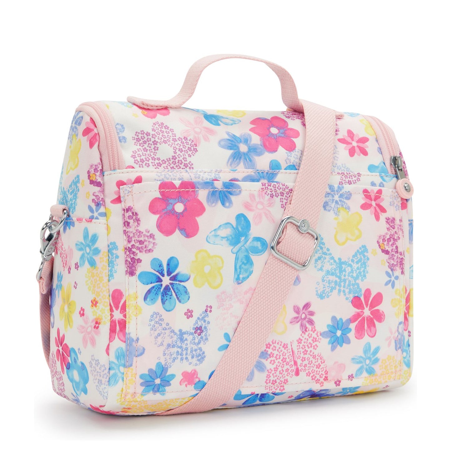 Kipling New Kichirou Crossbody Schoudertas flower stamp