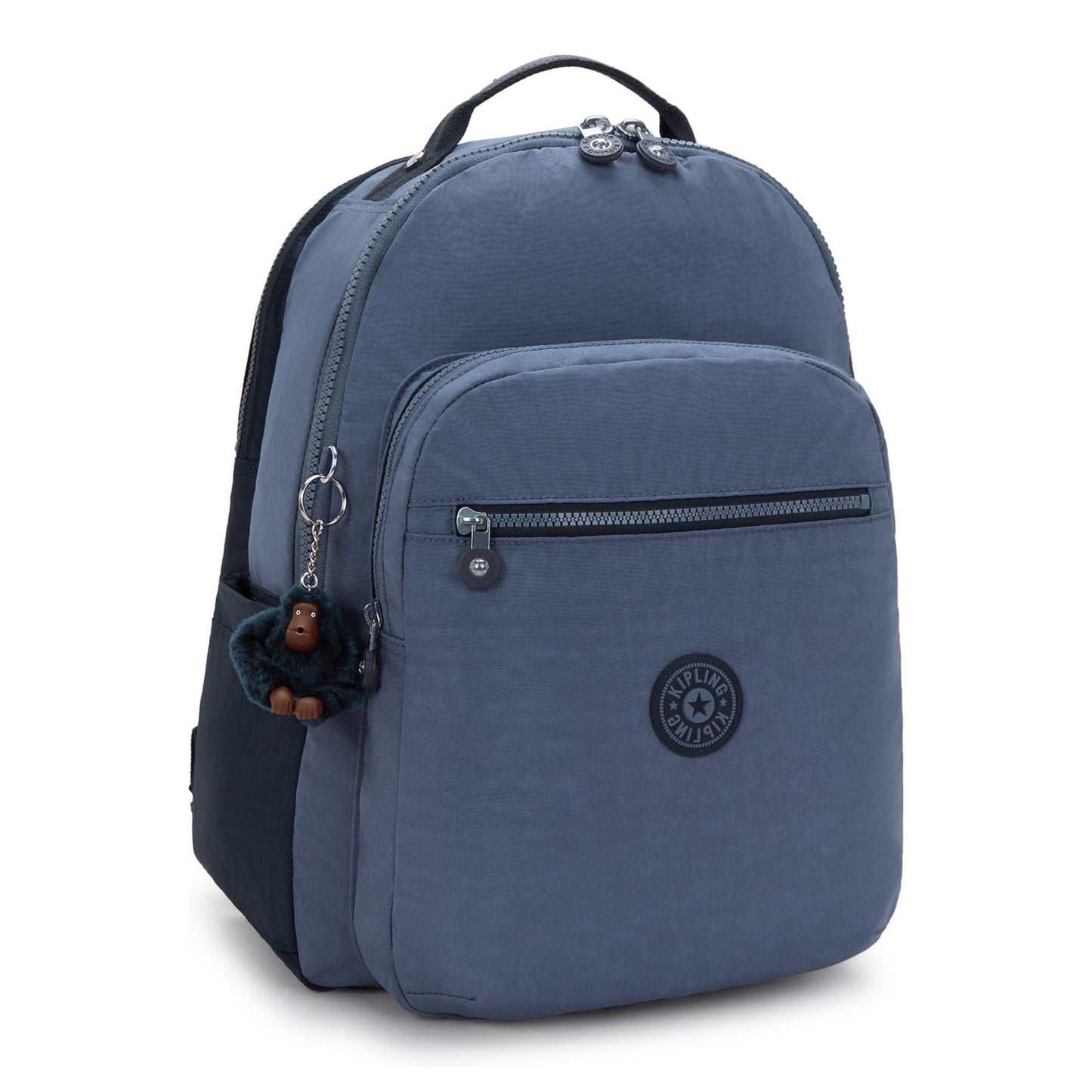 Kipling Seoul College Extra Rugzak School - 15" laptopvak - game grey