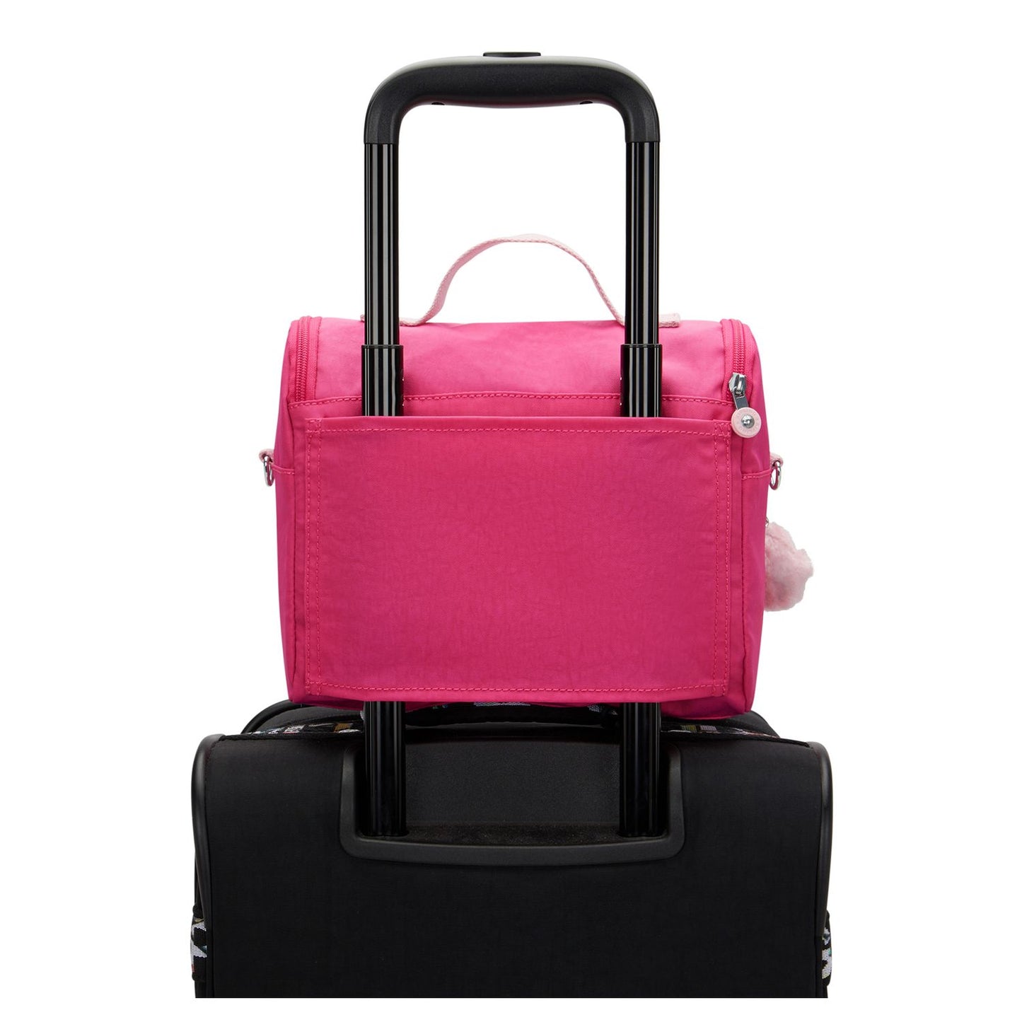 Kipling New Kichirou Crossbody Schoudertas intense rose