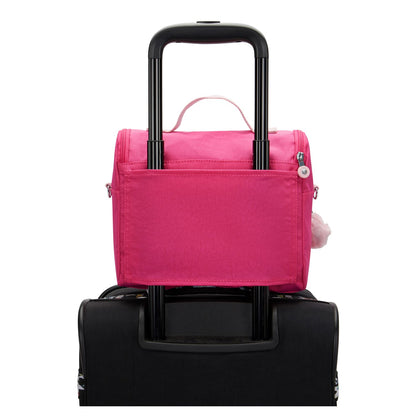 Kipling New Kichirou Crossbody Schoudertas intense rose
