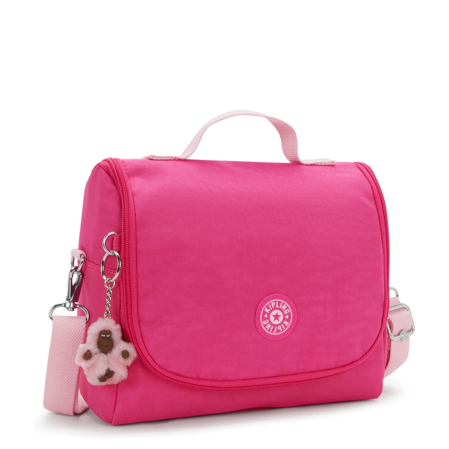 Kipling New Kichirou Crossbody Schoudertas intense rose