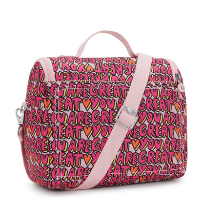 Kipling New Kichirou Crossbody Schoudertas great print