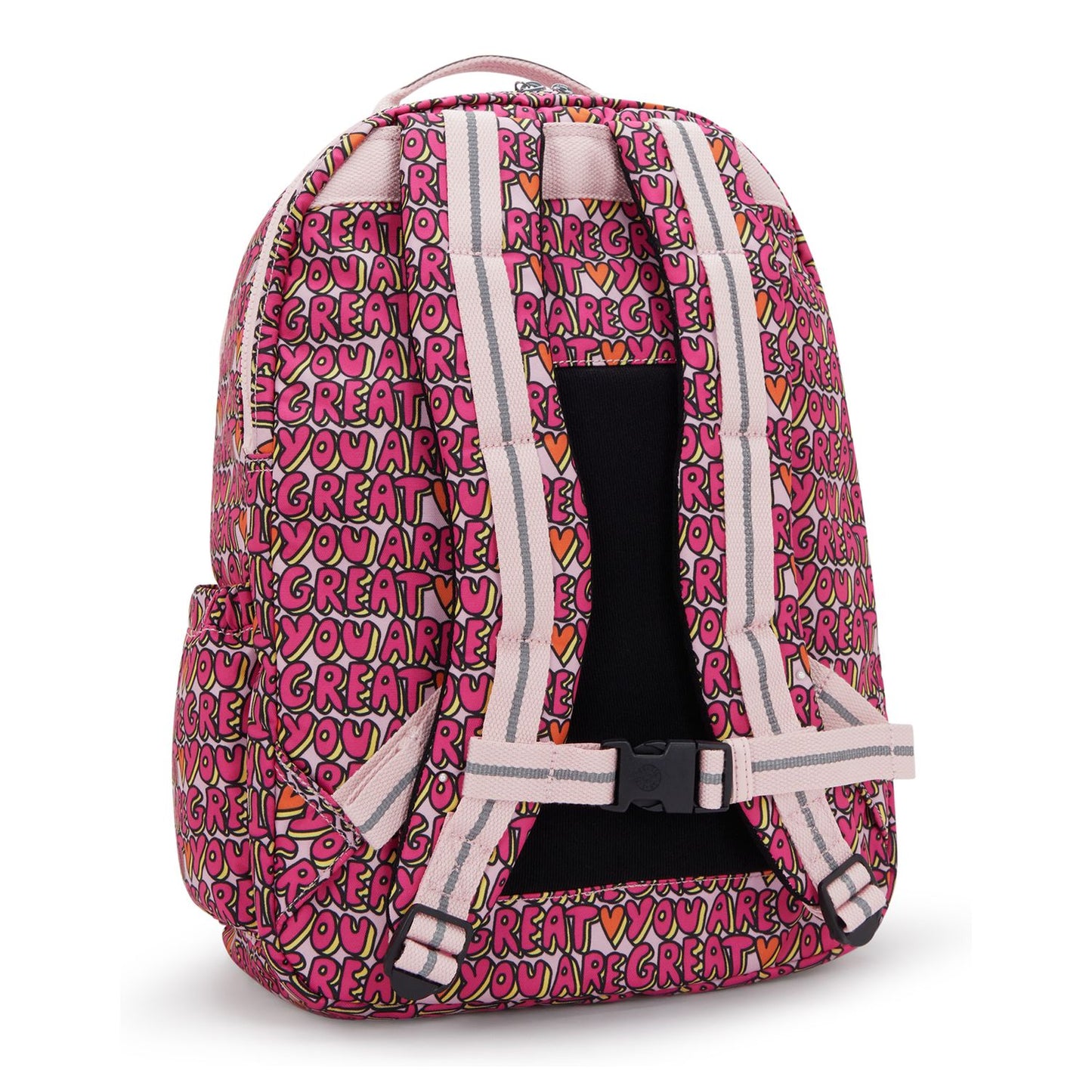 Kipling Seoul College Extra Rugzak School - 15" laptopvak - great print
