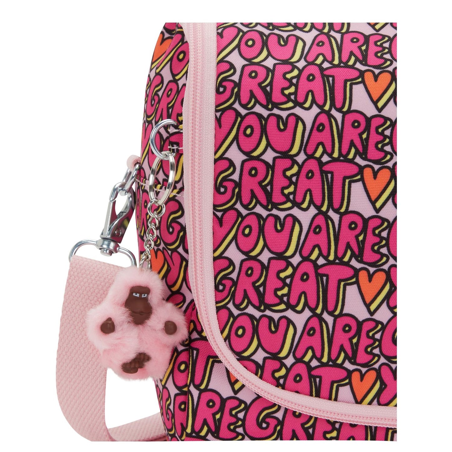 Kipling New Kichirou Crossbody Schoudertas great print