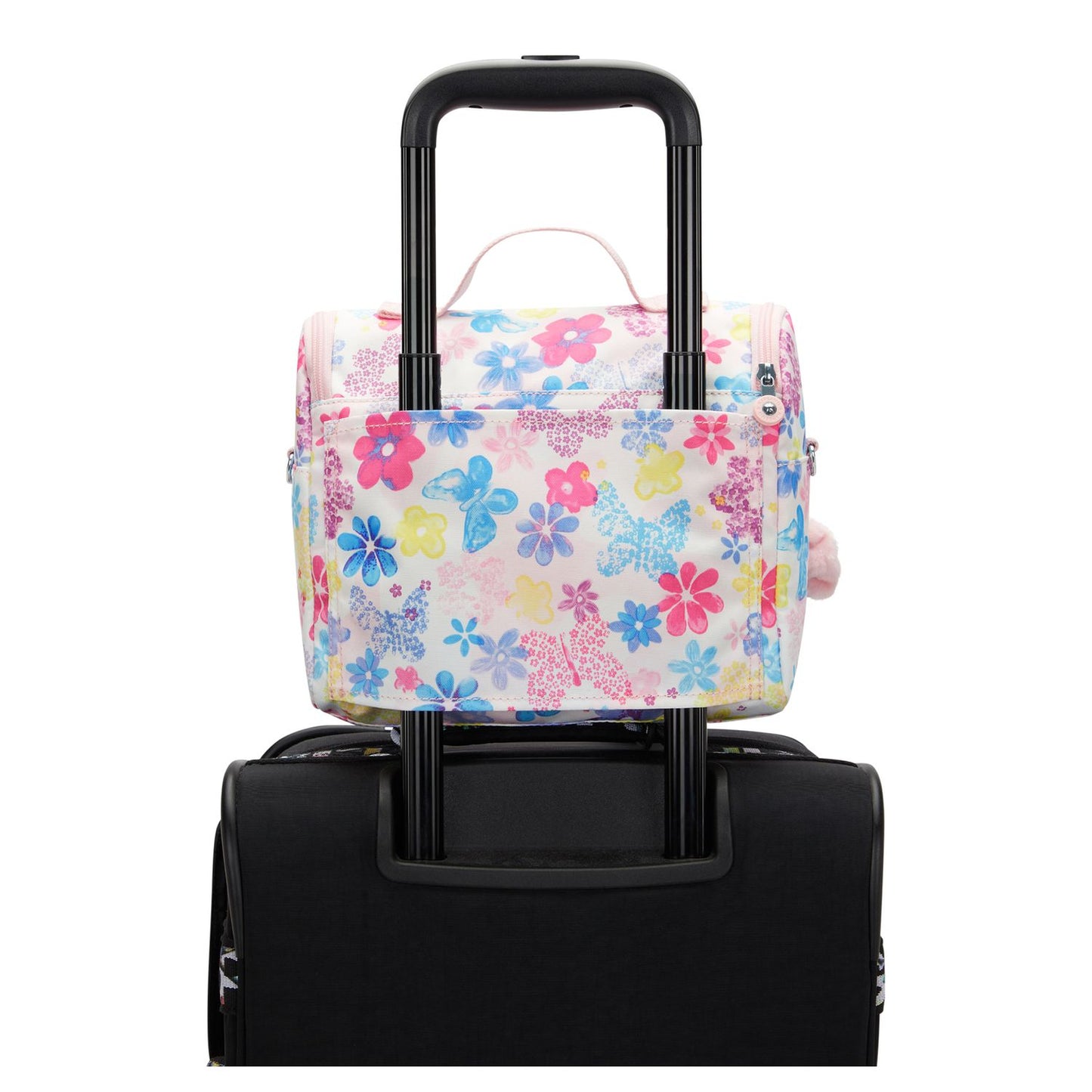 Kipling New Kichirou Crossbody Schoudertas flower stamp