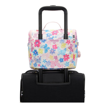 Kipling New Kichirou Crossbody Schoudertas flower stamp