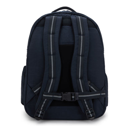Kipling Seoul College Extra Rugzak School - 15" laptopvak - game grey