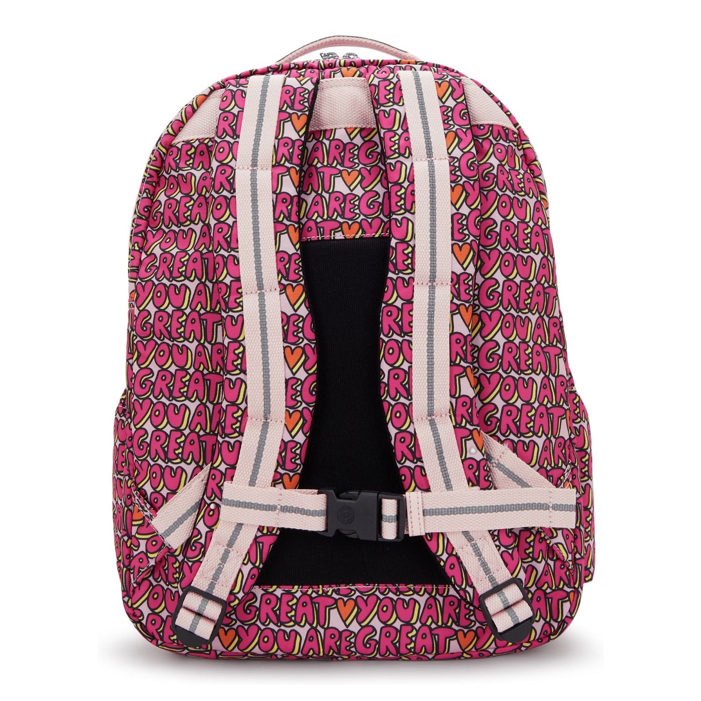 Kipling Seoul College Extra Rugzak School - 15" laptopvak - great print