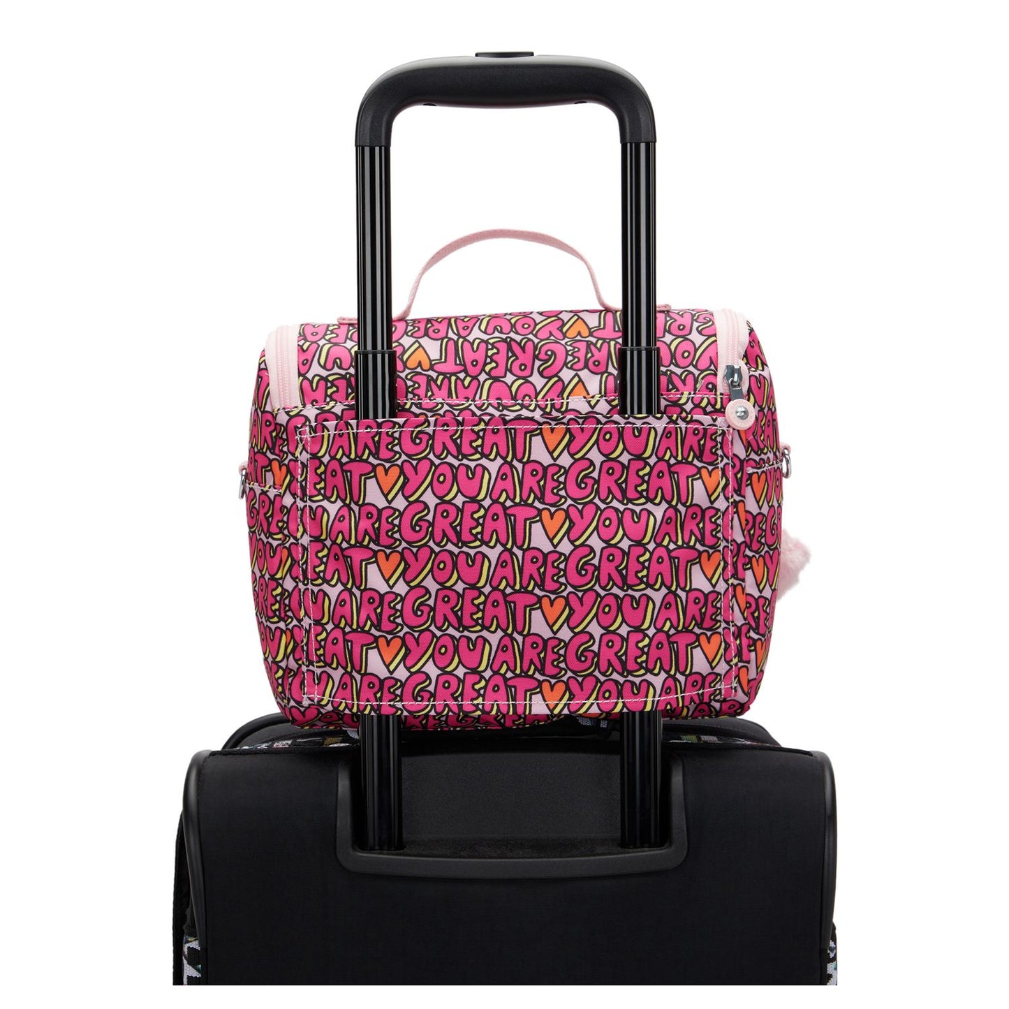Kipling New Kichirou Crossbody Schoudertas great print