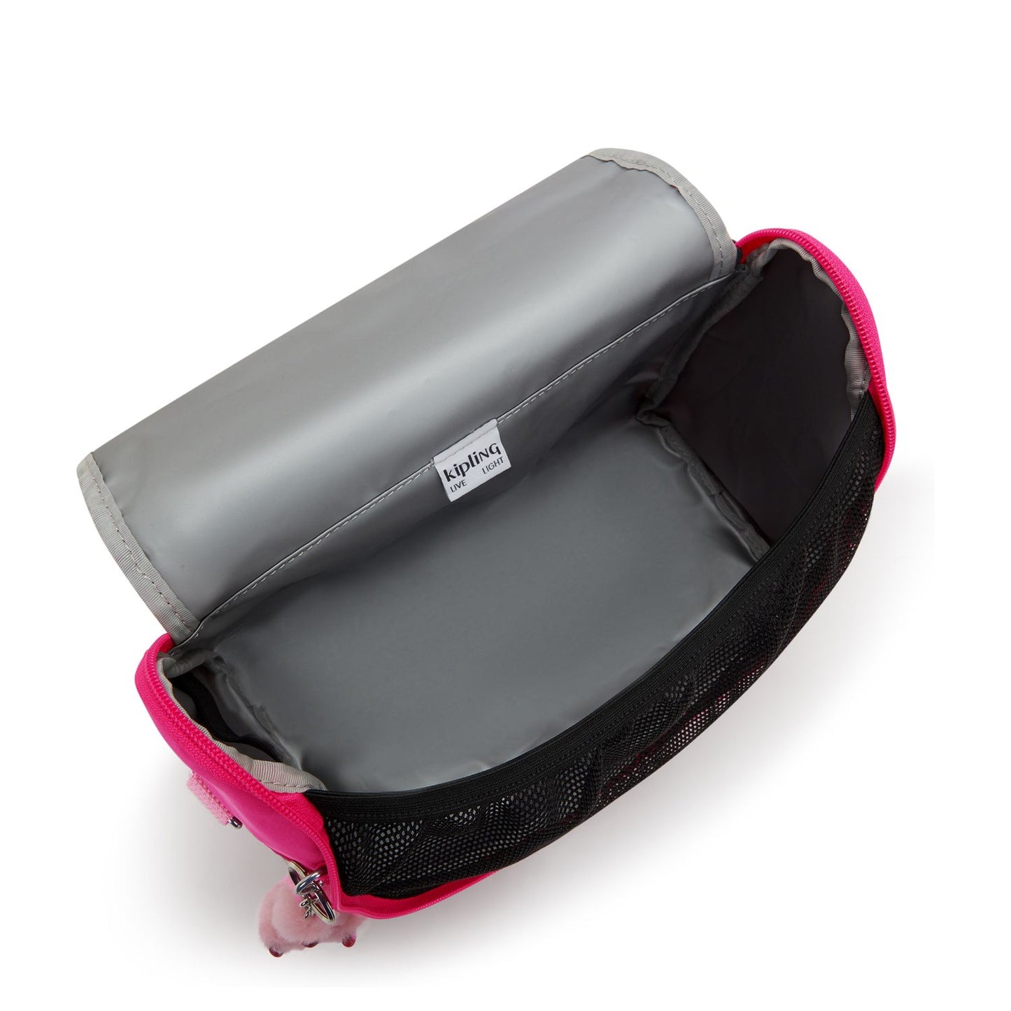 Kipling New Kichirou Crossbody Schoudertas intense rose