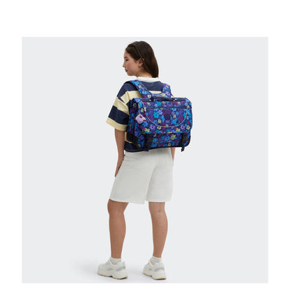 Kipling Preppy Kinderrugzak School dark flower stamp