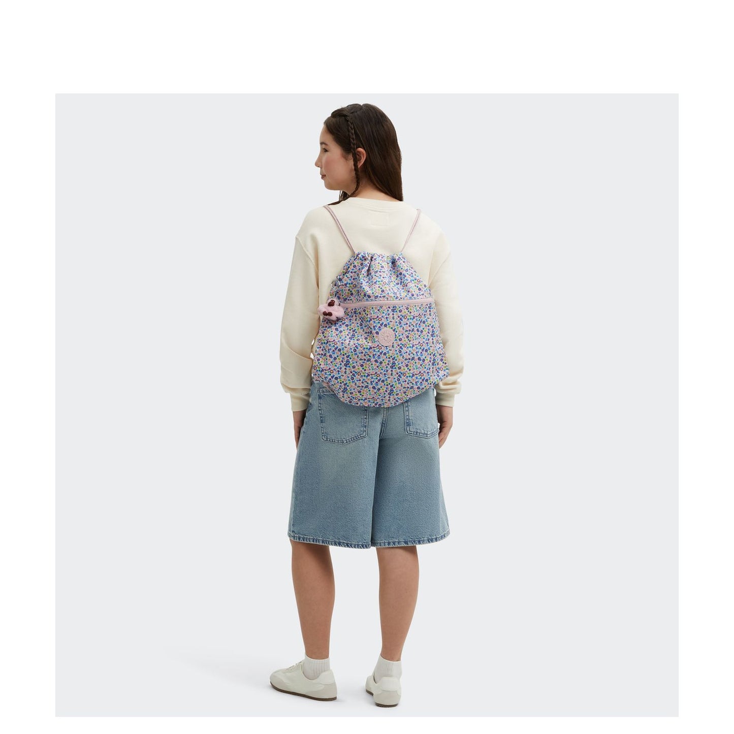 Kipling Supertaboo Gymtas digi flower print