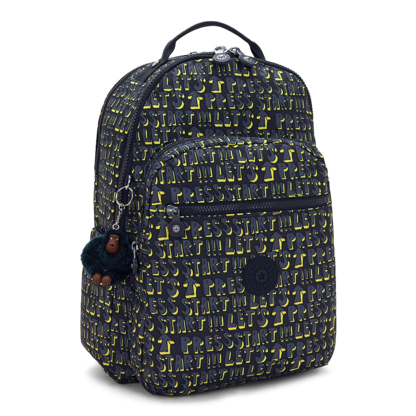 Kipling Seoul Lap Rugzak School - 15" laptopvak - lets play print