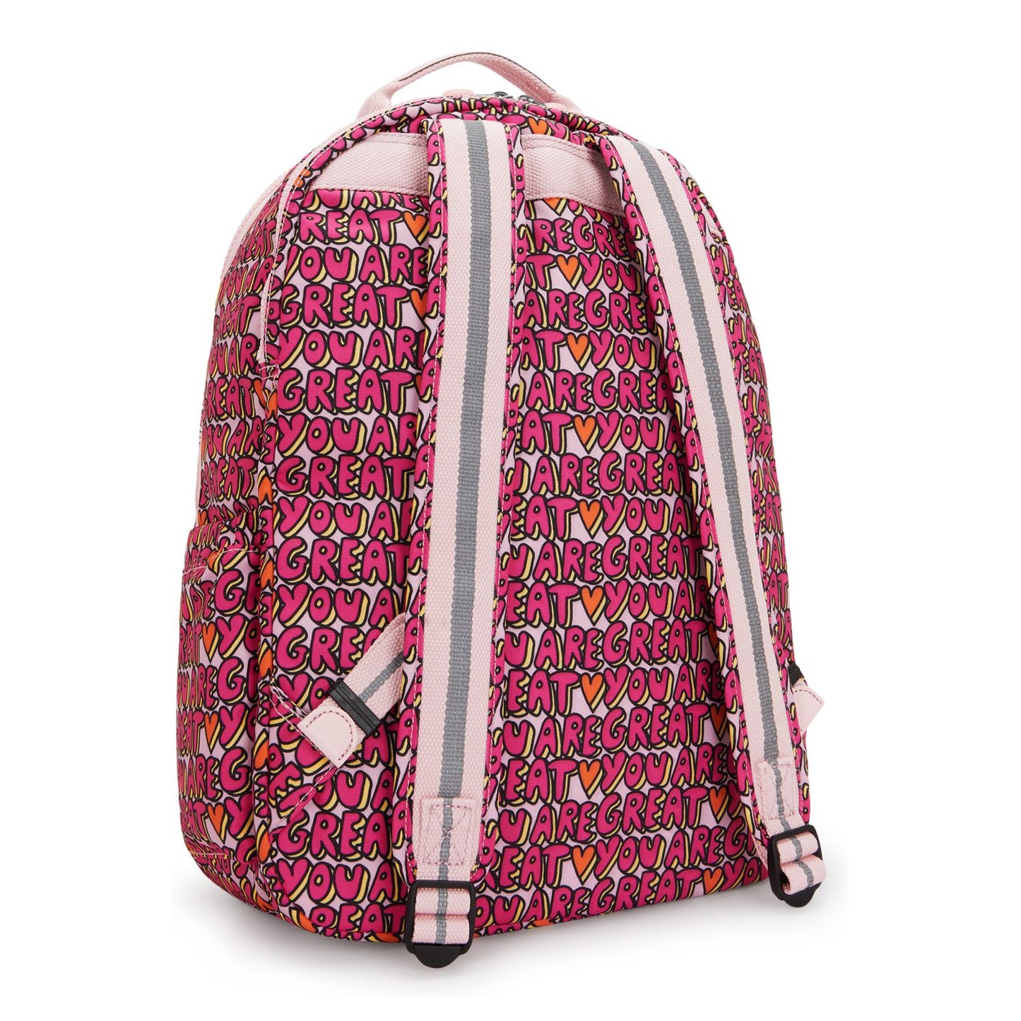 Kipling Seoul Lap Rugzak School - 15" laptopvak - u r great print