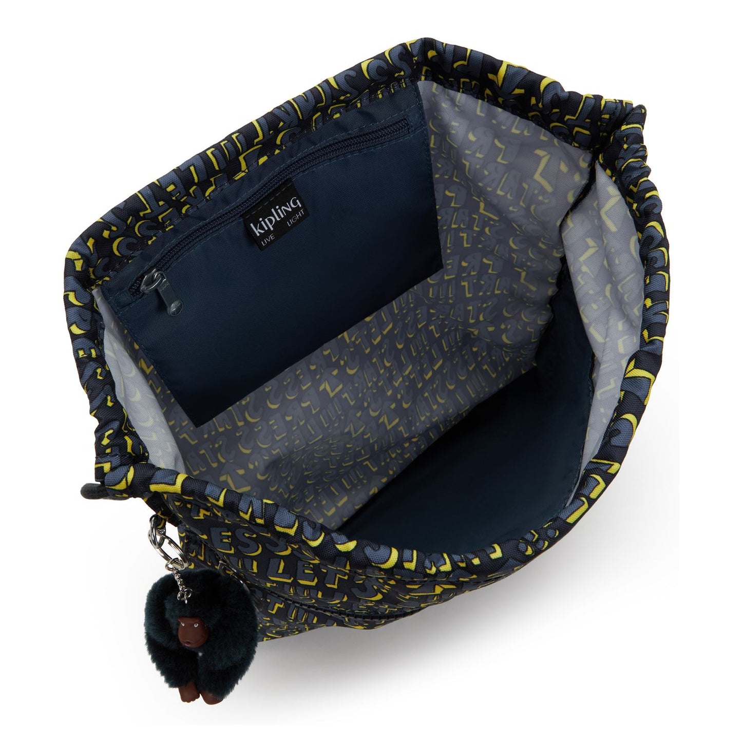 Kipling Supertaboo Gymtas lets play print