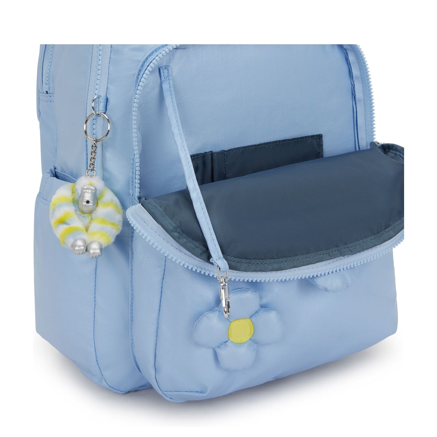 Kipling Seoul Lap Rugzak School - 15" laptopvak - bloom crush metallic